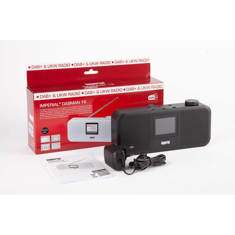 Stereofonní rádio DABMAN 16 DAB+ / FM Black 22-126-10 - obrázek č. 9