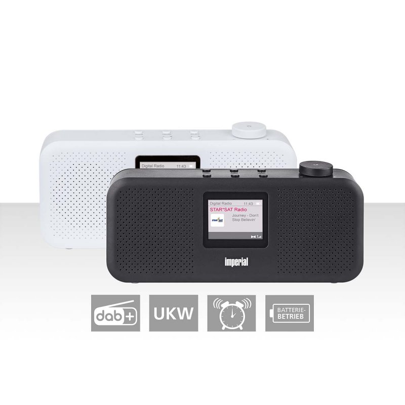 Stereofonní rádio DABMAN 16 DAB+ / FM Black 22-126-10 - obrázek produktu