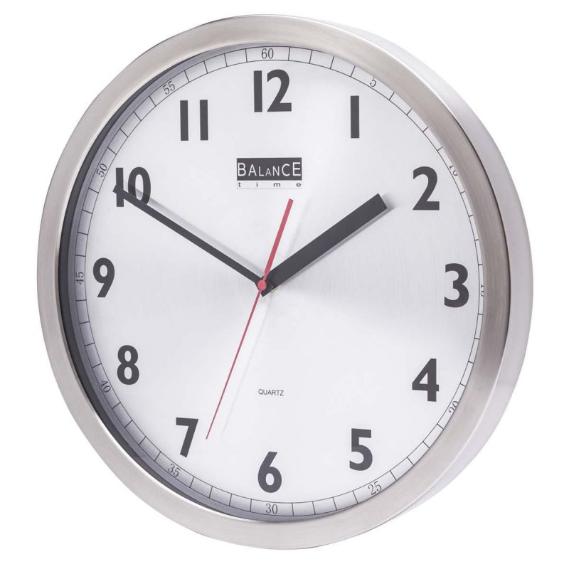 Balance | Wall Clock | 40 cm | Analogue | Aluminum - obrázek produktu