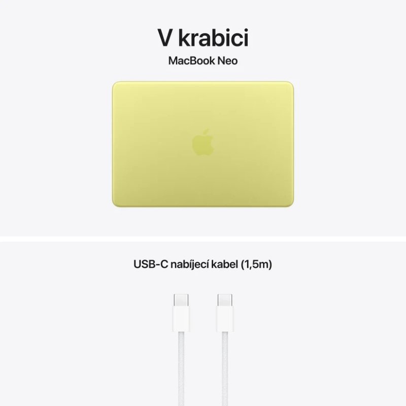 MacBook Neo 13" A18P 6C CPU / 5C GPU / 8G / 256 / CZ / CIT - obrázek č. 4