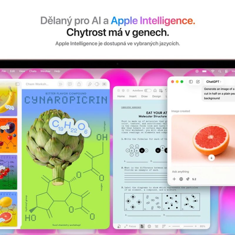 MacBook Neo 13" A18P 6C CPU / 5C GPU / 8G / 512 / CZ / IND - obrázek č. 4