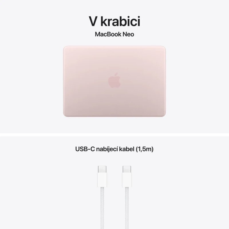 MacBook Neo 13" A18P 6C CPU / 5C GPU / 8G / 256 / SK / BLS - obrázek č. 2