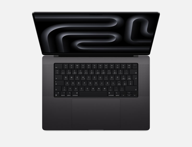 Apple MacBook Pro 16 / M3 Pro / 16,2" / 3456x2234 / 18GB / 512GB SSD / M3 Pro / Sonoma / Space Black - obrázek č. 4