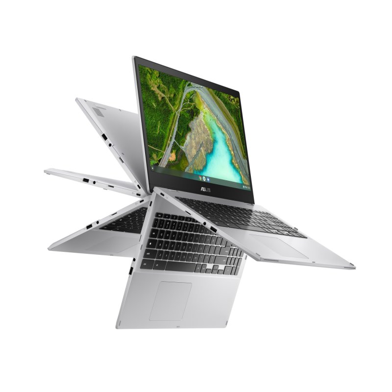 ASUS Chromebook Flip CX1/ CX1500F/ N4500/ 15,6"/ FHD/ T/ 4GB/ 64GB eMMC/ UHD/ Chrome/ Silver/ 2R - obrázek č. 8