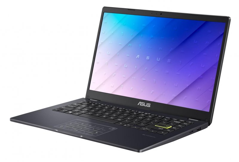ASUS Laptop E410MA - 14" FHD/ Celeron N4020/ 4GB/ 128GB SSD/ W10 Home in S Mode (Peacock Blue/ Plastic) - obrázek č. 1