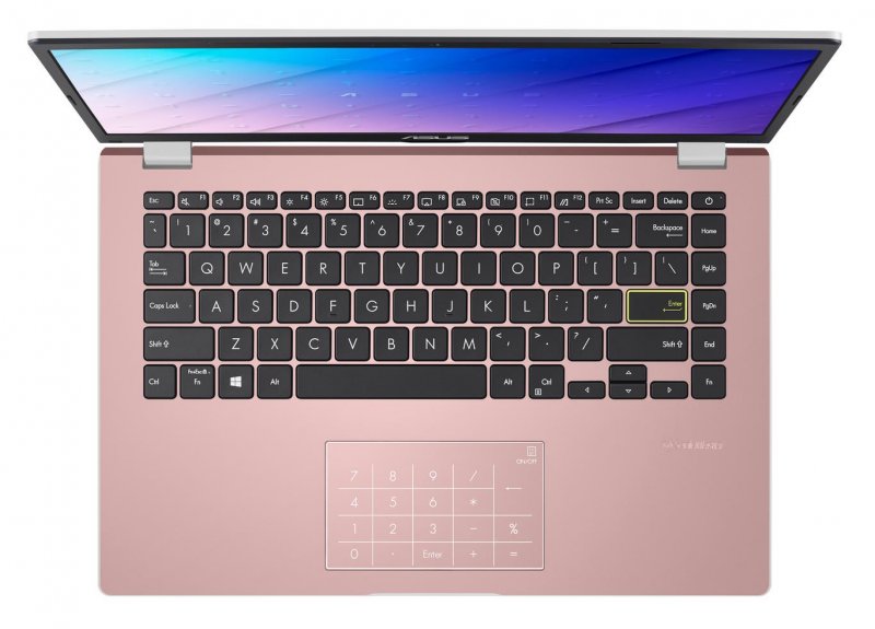 ASUS Laptop E410MA - 14" FHD/ Celeron N4020/ 4GB/ 64G eMMC/ W10 Home in S Mode (Rose Gold/ Plastic) - obrázek č. 4