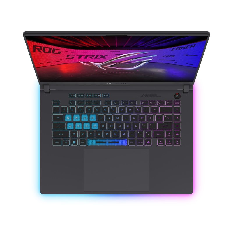 ASUS ROG Strix G16 / G614PM-TS150WZ / R9-8940HX / 16" / 2560x1600 / 32GB / 1TB / RTX 5060 / W11H / Gray - obrázek č. 4