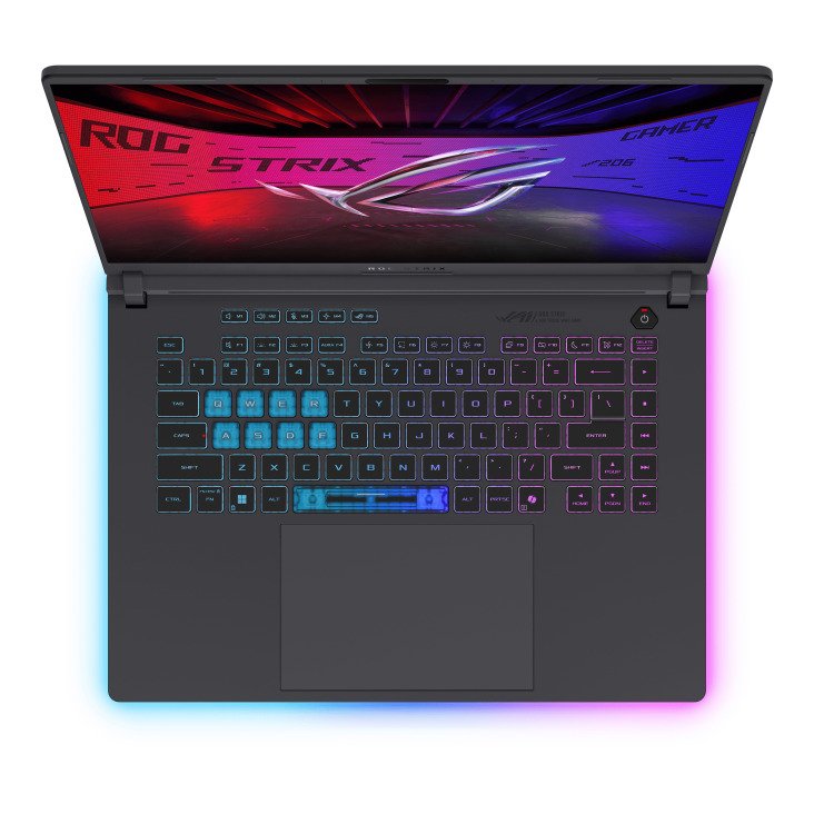 ASUS ROG Strix G16 / G615LM-S5297W / U9-275HX / 16" / 2560x1600 / 32GB / 1TB / RTX 5060 / W11H / Gray - obrázek produktu