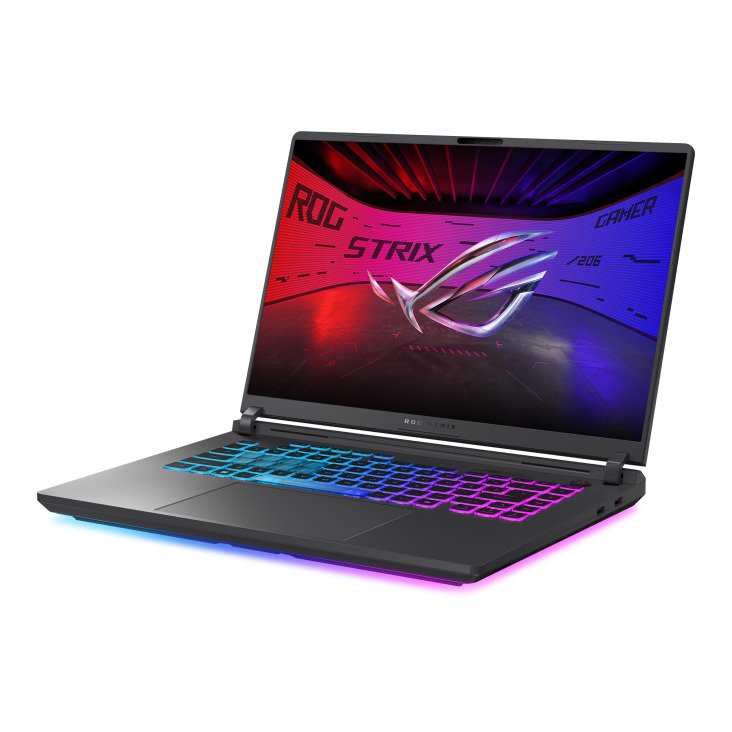 ASUS ROG Strix G16 / G615LM-S5297W / U9-275HX / 16" / 2560x1600 / 32GB / 1TB / RTX 5060 / W11H / Gray - obrázek č. 8