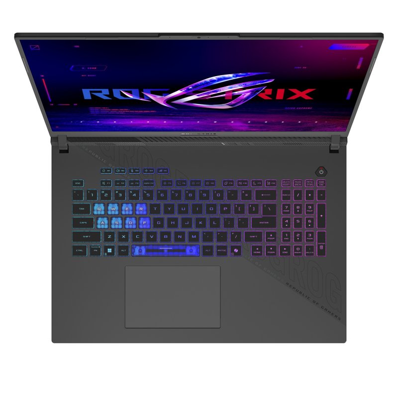 ASUS ROG Strix G18 / G814PM-TT091Z / R9-8940HX / 18" / 2560x1600 / 32GB / 1TB / RTX 5060 / bez OS / Gray - obrázek č. 10