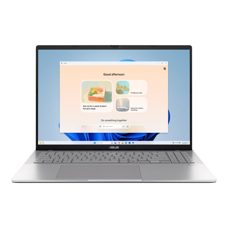 ASUS Vivobook S16 stříbrný - Ryzen AI 5, 32 GB, 512 GB SSD, 16", Windows 11 Home - obrázek produktu