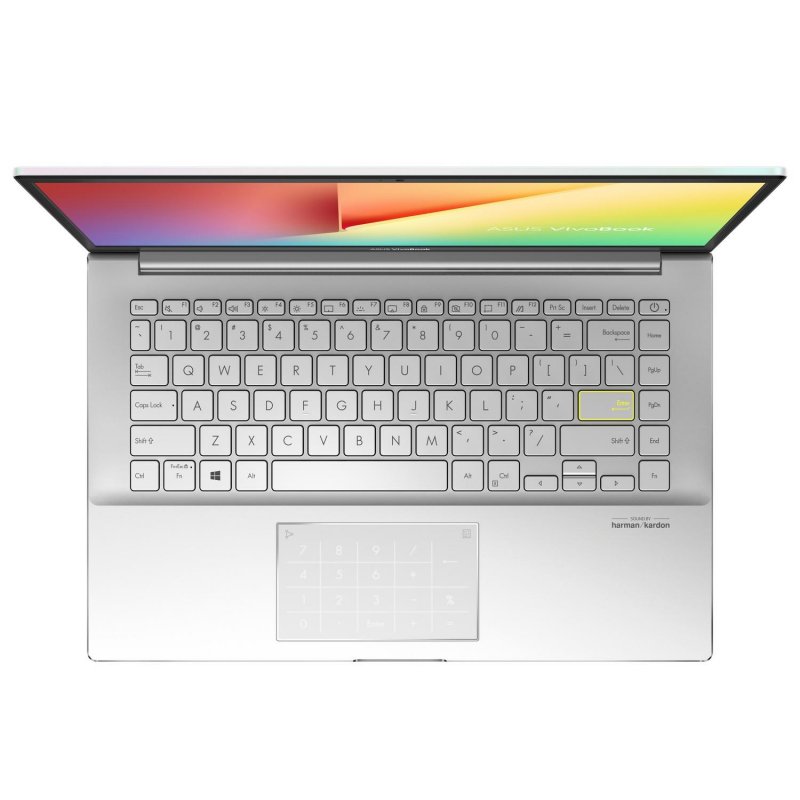 ASUS VivoBook S14 - 14"/ R5-5500U/ 8GB/ 512GB  SSD/ W10 Home (Dreamy White/ Aluminum) - obrázek č. 2