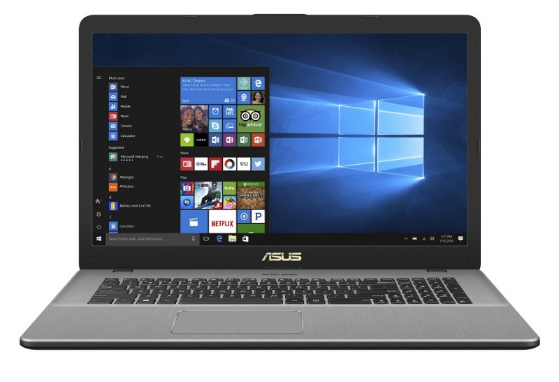 ASUS VivoBook Pro - 17,3"/ i7-8565U/ 256SSD+2TB/ 2*8G/ MX150/ W10 šedý - obrázek produktu