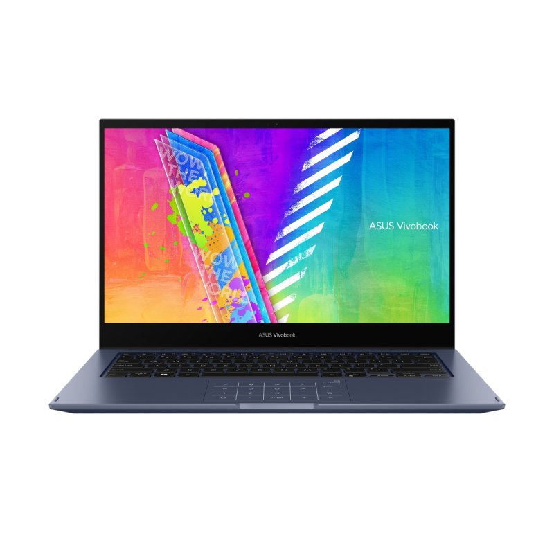 Asus Vivobook Go 14 Flip/ TP1401/ N6000/ 14"/ FHD/ T/ 4GB/ 256GB SSD/ UHD/ W11S/ Blue/ 2R - obrázek produktu