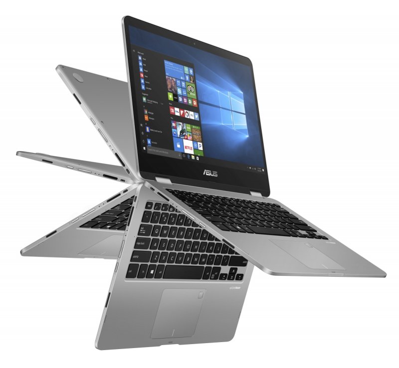 ASUS Vivobook Flip 14/ TP401/ N5030/ 14"/ 1366x768/ T/ 4GB/ 128GB eMMC/ UHD/ W11S/ Silver/ 2R - obrázek č. 10