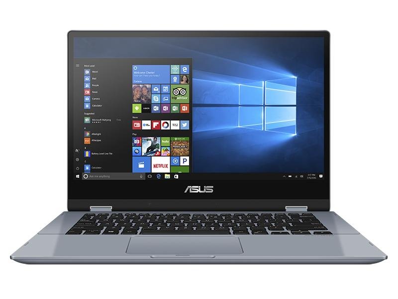 ASUS Vivobook Flip TP412FA - 14" FHD/ IPS/ Touch/ i5-10210U/ 8GB/ 512GB SSD/ W10 Home (GalaxBlue/ Aluminum) - obrázek produktu