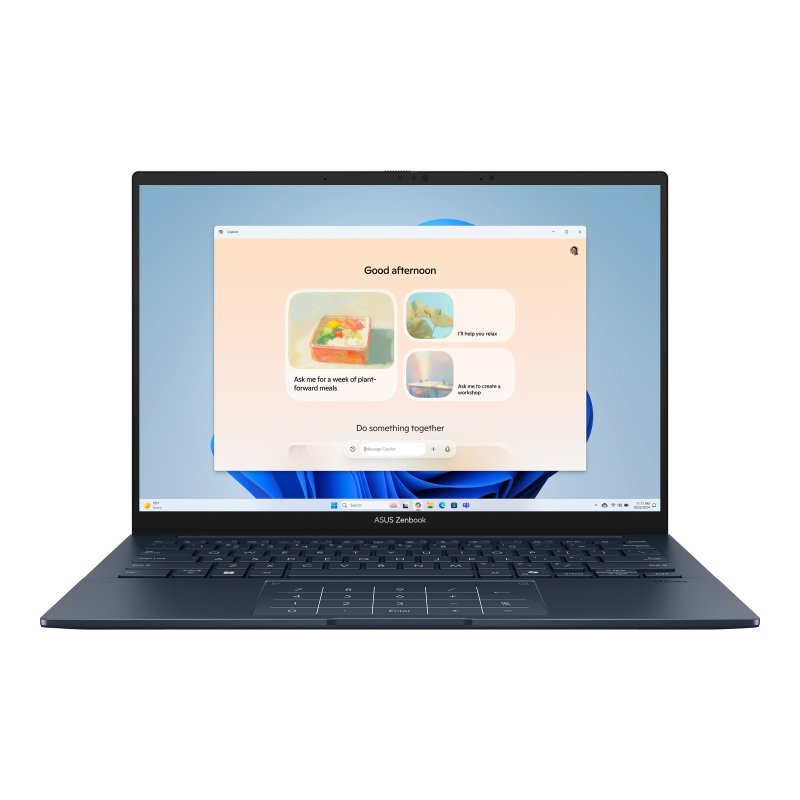 ASUS Zenbook 14 / UX3405CA-OLED1581W / U7-255H / 14" / WUXGA / T / 16GB / 512GB / Intel int / W11H / Blue - obrázek produktu