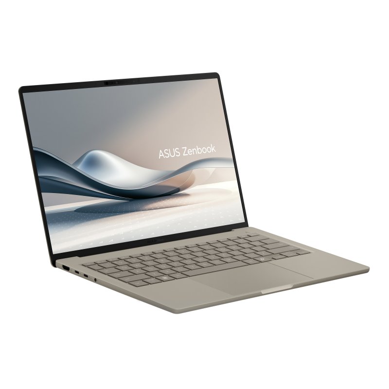 ASUS Zenbook A14 zlatý - Snapdragon X, 32 GB, 512 GB SSD, 14", Windows 11 Home - obrázek č. 1
