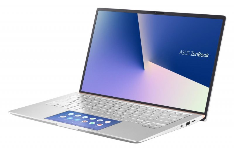 ASUS Zenbook UX434FQ - 14" FHD/ IPS/ i5-10210U/ 8GB/ 512GB SSD/ MX350/ W10 Home (Icicle Silver/ Aluminum) - obrázek č. 1