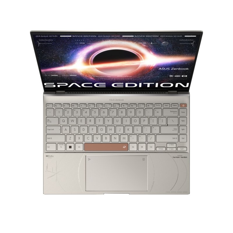 ASUS Zenbook 14X OLED/ UX5401/ i5-12500H/ 14"/ 2880x1800/ T/ 16GB/ 512GB SSD/ Iris Xe/ W11H/ Titanium/ 2R - obrázek č. 4