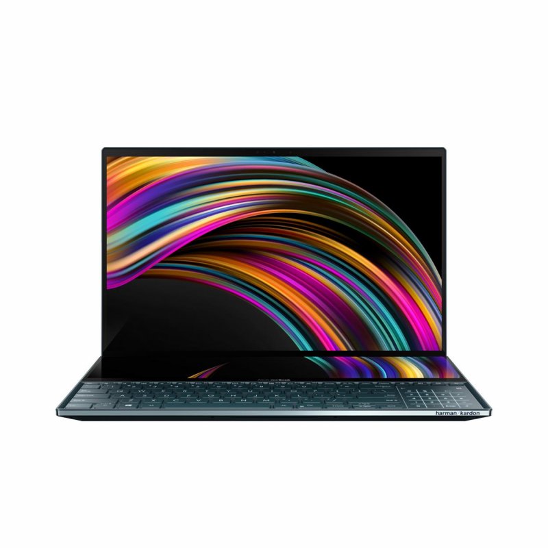 ASUS ZenBook Pro Duo OLED -15,6" 4K/ i9-10980HK/ 32GB/ 1TB/ RTX2060/ W10Pro (Blu/ Alu) + 3Y PICKUP&RETURN - obrázek produktu