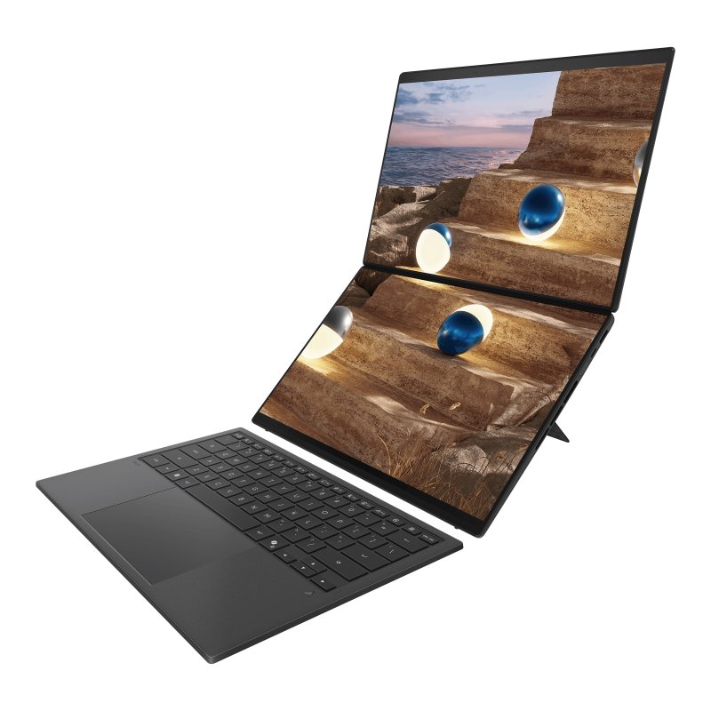 ASUS Zenbook Duo 14 OLED / UX8407AA-OLED152W / U9-386H / 14" / 2880x1800 / T / 32GB / 1TB / Intel int / W11H / Gray - obrázek č. 1