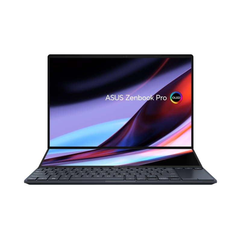 ASUS Zenbook Pro Duo 14 OLED/ UX8402/ i9-12900H/ 14,5"/ 2880x1800/ T/ 32GB/ 1TB SSD/ RTX 3050 Ti/ W11H/ Black/ - obrázek produktu