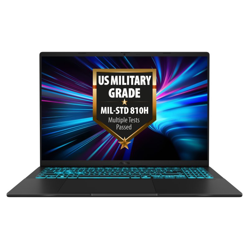 ASUS V16 / V3607VM-RP013 / 5-210H / 16" / WUXGA / 32GB / 1TB / RTX 5060 / bez OS / Black - obrázek produktu