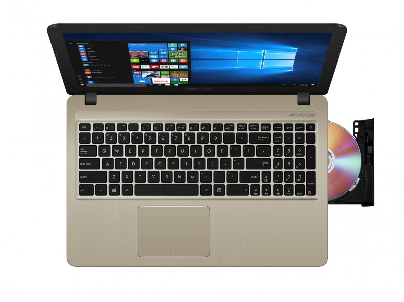 ASUS VivoBook X540NA - 15,6"/ N4200/ 128SSD/ 4G/ DVD/ W10 černo-zlatý - obrázek č. 4