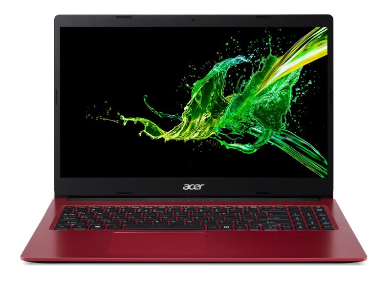 Acer Aspire 3/ A315-34/ N5030/ 15,6"/ FHD/ 4GB/ 128GB SSD/ UHD/ W11S/ Red/ 2R - obrázek produktu