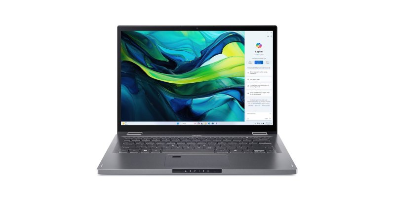 Acer Aspire Spin 14 / ASP14-52MTN-58NE / U5-115U / 14" / WUXGA / T / 16GB / 512GB / Intel int / W11H / Gray - obrázek produktu