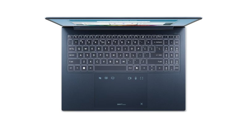 Acer Swift Edge 16 AI / SFE16-I51-92L1 / U9-386H / 16" / 2880x1800 / 32GB / 1TB / Intel int / W11H / Blue - obrázek č. 7