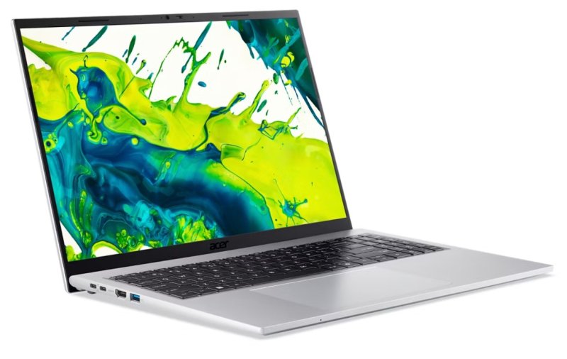 Acer Aspire Go 16 / AG16-71P-93TU / 9-270H / 16" / WUXGA / 16GB / 512GB / Intel int / W11H / Silver - obrázek č. 1