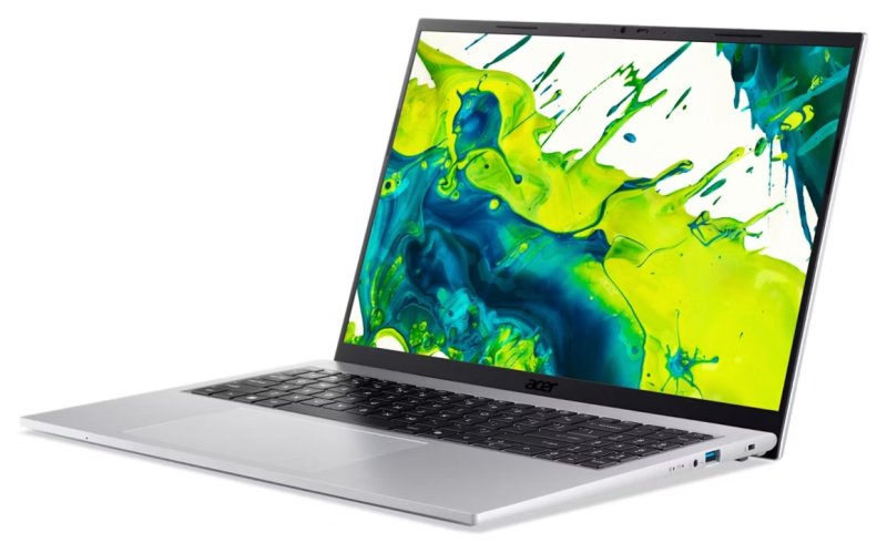 Acer Aspire Go 16 / AG16-71P-93TU / 9-270H / 16" / WUXGA / 16GB / 512GB / Intel int / W11H / Silver - obrázek č. 3