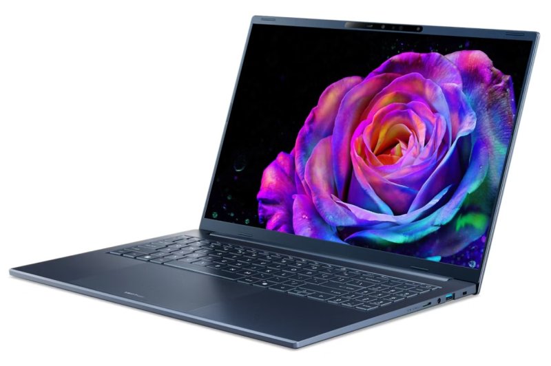 Acer Swift Go 16 AI / SFG16-A71-R0ER / AI9-465 / 16" / WUXGA / 16GB / 512GB / AMD int / W11H / Blue - obrázek č. 2