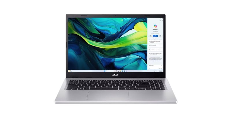 Acer Aspire Go 15 / AG15-41P-R1J5 / R5-7535HS / 15,6" / FHD / 16GB / 512GB / AMD int / W11H / Silver - obrázek produktu