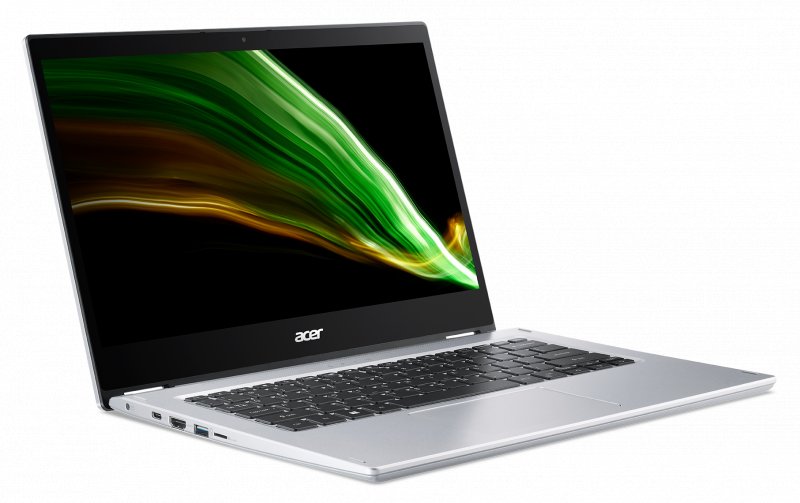 Acer Spin 1 - 14T"/ N6000/ 256SSD/ 8G/ IPS FHD/ W10 stříbrný + stylus - obrázek č. 1