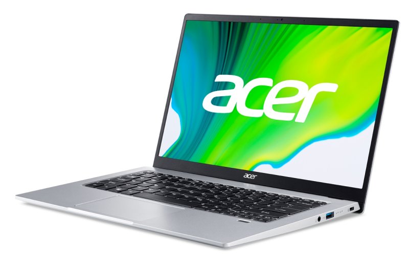 Acer Swift 1/ SF114-34/ N6000/ 14"/ FHD/ 8GB/ 256GB SSD/ UHD/ W11H/ Silver/ 2R - obrázek č. 2