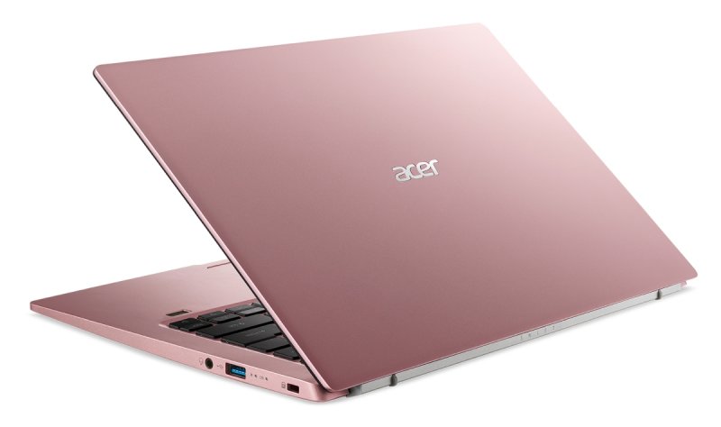 Acer Swift 1/ SF114-34/ N6000/ 14"/ FHD/ 4GB/ 128GB SSD/ UHD/ W11S/ Pink/ 2R - obrázek č. 4