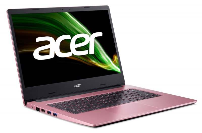 Acer Aspire/ 3 A314-35/ N5100/ 14"/ FHD/ 4GB/ 128GB SSD/ UHD/ W11S/ Pink/ 2R - obrázek č. 1