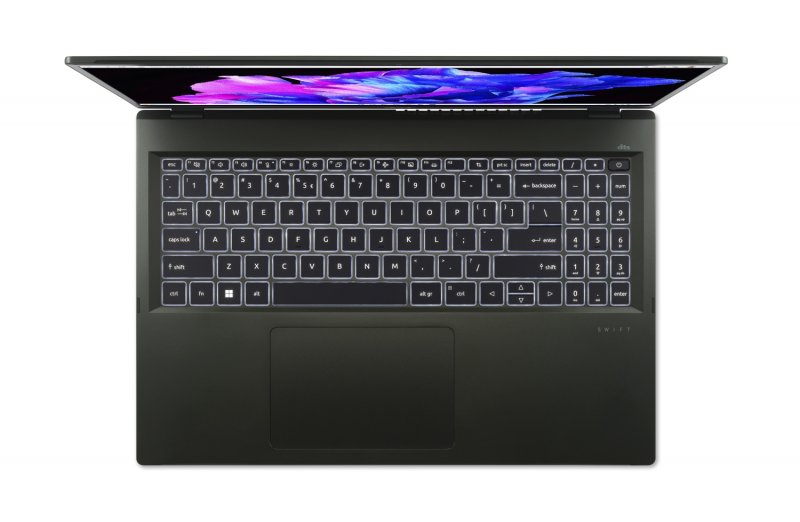 Acer Swift Edge 16/ SFE16-43/ R7PRO-7840U/ 16"/ 3200x2000/ 32GB/ 1TB SSD/ AMD int/ W11P/ Black/ 2R - obrázek č. 3