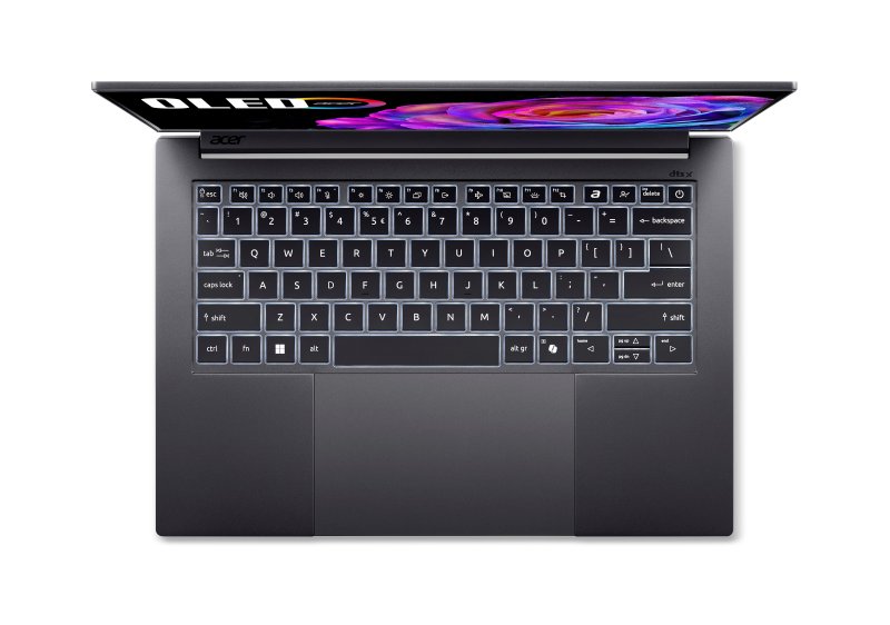 Acer Swift X 14 / SFX14-61G-R542 / AI7-350 / 14,5" / 2880x1800 / T / 32GB / 1TB / RTX 5060 / W11H / Gray - obrázek č. 7