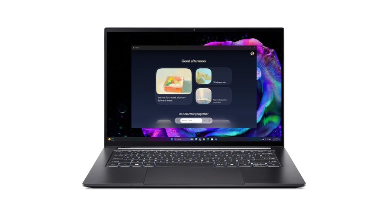 Acer Swift X 14 / SFX14-61G-R542 / AI7-350 / 14,5" / 2880x1800 / T / 32GB / 1TB / RTX 5060 / W11H / Gray - obrázek produktu