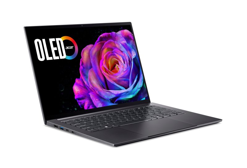 Acer Swift X 14 / SFX14-61G-R542 / AI7-350 / 14,5" / 2880x1800 / T / 32GB / 1TB / RTX 5060 / W11H / Gray - obrázek č. 6