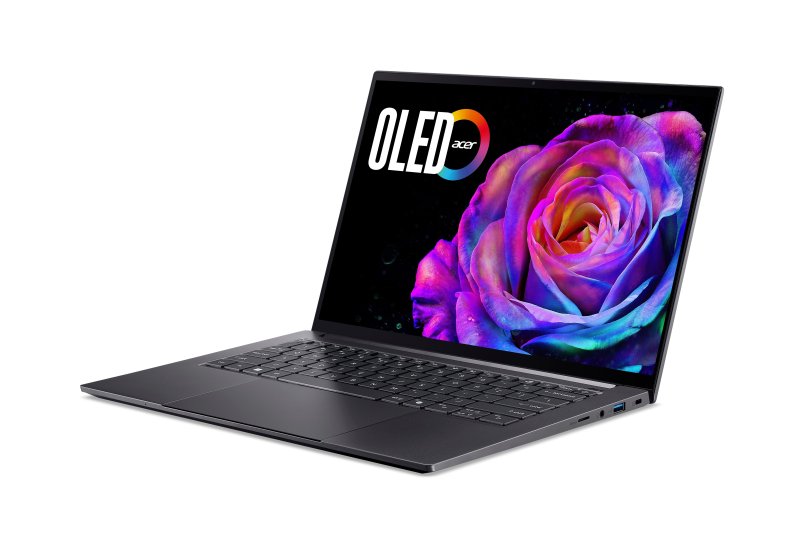 Acer Swift X 14 / SFX14-61G-R542 / AI7-350 / 14,5" / 2880x1800 / T / 32GB / 1TB / RTX 5060 / W11H / Gray - obrázek č. 1