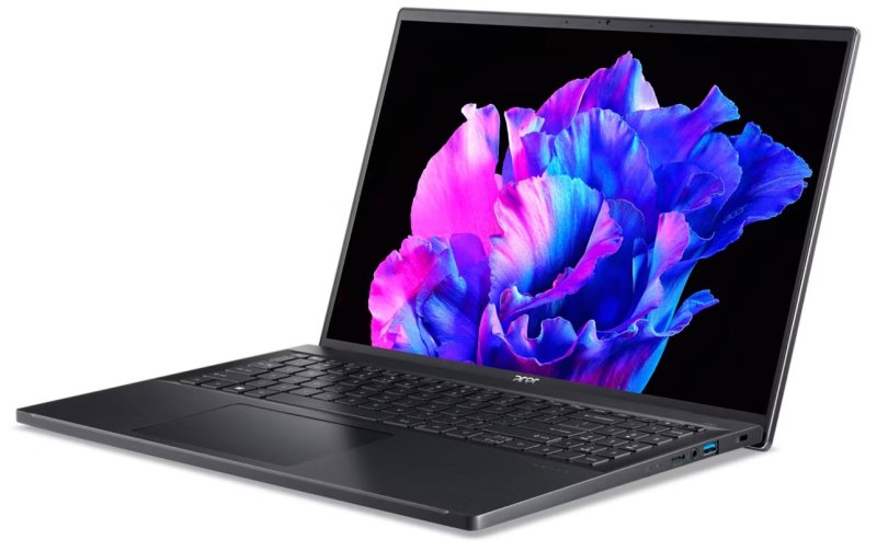 Acer Swift Go 16 / SFG16-71-5543 / i5-13420H / 16" / 3200x2000 / 16GB / 512GB / Intel int / W11H / Black - obrázek č. 3