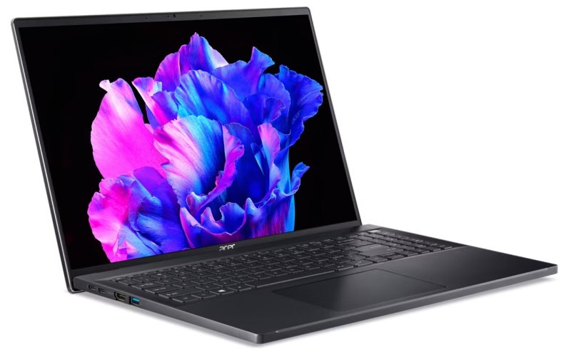 Acer Swift Go 16 / SFG16-71-5543 / i5-13420H / 16" / 3200x2000 / 16GB / 512GB / Intel int / W11H / Black - obrázek č. 1
