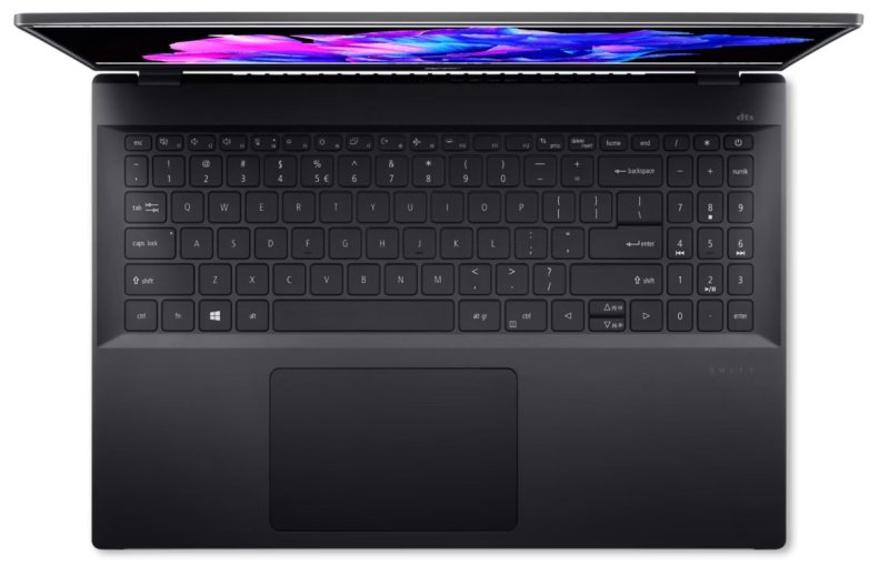 Acer Swift Go 16 / SFG16-71-5543 / i5-13420H / 16" / 3200x2000 / 16GB / 512GB / Intel int / W11H / Black - obrázek č. 2