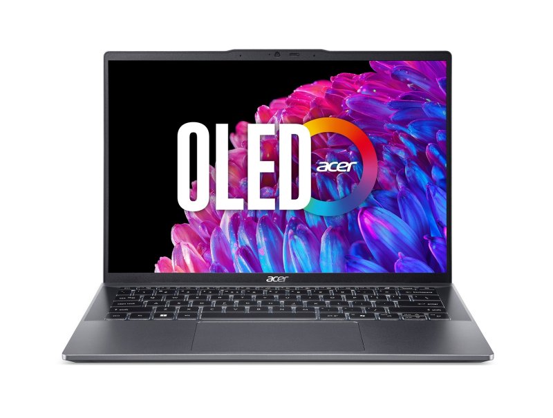 Acer Swift Go 14 / SFG14-63-R6E2 / R7-8845HS / 14" / 2880x1800 / 16GB / 512GB / AMD int / W11H / Gray - obrázek produktu
