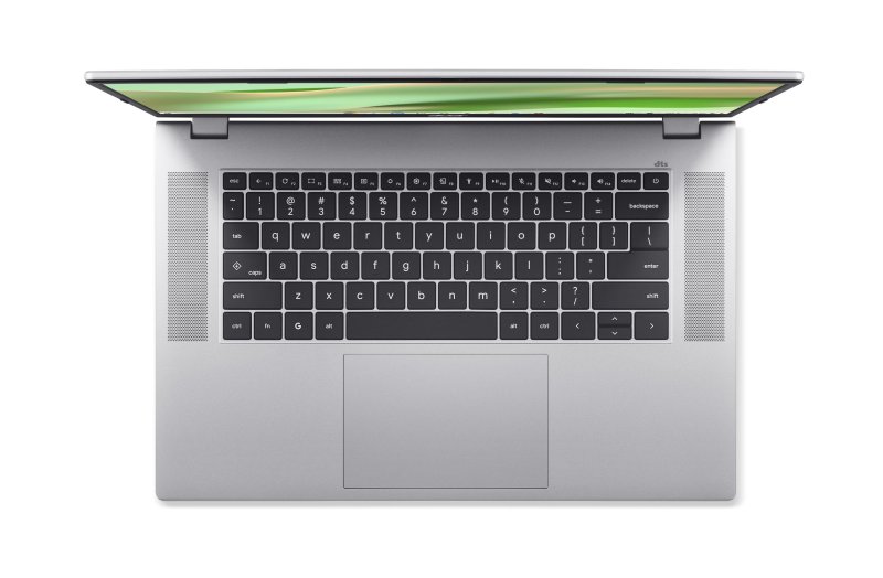 Acer Chromebook 315 / CB315-8H-862K / MTK-8189GV / AZ / 15,6" / FHD / 8GB / 128GB / Mali G57 / Chrome / Silver - obrázek č. 7
